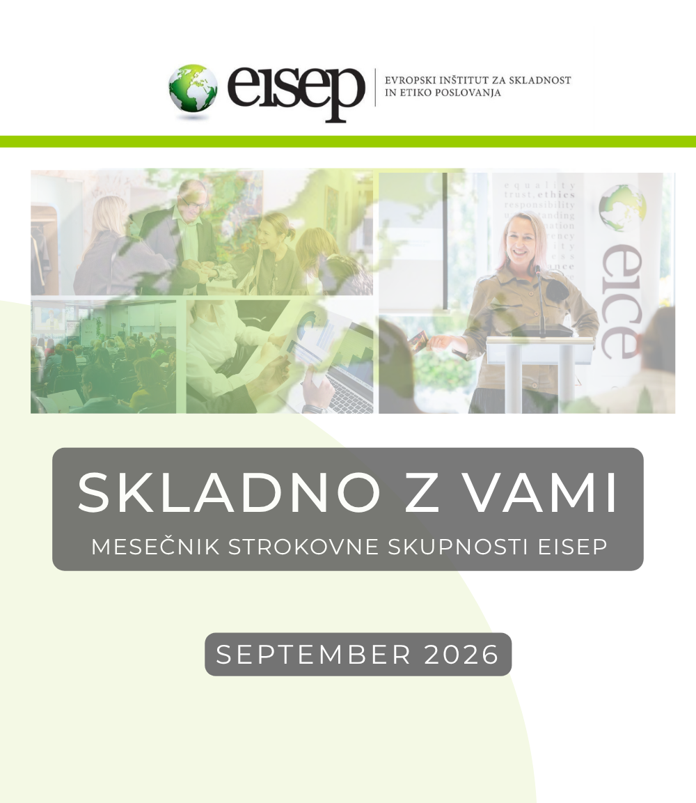 Naslovna fotografijo za mesečnik Sklado z vami